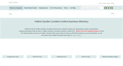 Desktop Screenshot of hatton-garden.net
