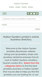 Mobile Screenshot of hatton-garden.net
